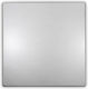 Adeleq Lighting Switch Front Single in Silver Color 15-0416