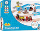 Big Jigs Pirates Set with Train made of Wood for 3+ years+ Years