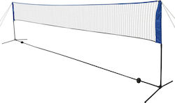 vidaXL Satz Badminton Netz und Bälle (600cm x 155cm)