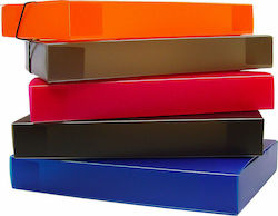 Typotrust Plastic File Box with Rubber Band