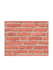 Tapete Wood Stone Vinyl Rot L1000xB53cm Waschbar 355811