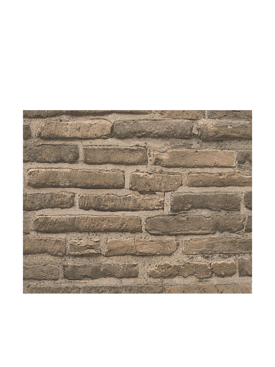 Tapet de Perete Wood Stone Vinil Bej L1000xW53cm Lavabil