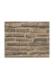 Wallpaper Wood Stone Vinyl Beige L1000xW53cm Washable