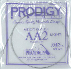 Prodigy Einzelne Stahl Saite für Bouzouki Bouzouki Plain Hell .013"