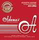 Adamas Historic Reissue Set of Phosphor Bronze Acoustic Guitar Strings 13 - 56 Medium