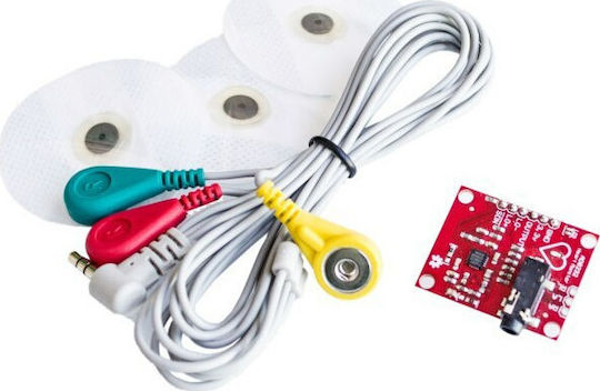Optum ECG Pulse Sensor - Heart Monitoring Module with Sensor Pads