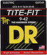 DR Tite-Fit Σετ Χορδών Nickel Plated Steel Ηλεκτρικής Κιθάρας 9 - 42"