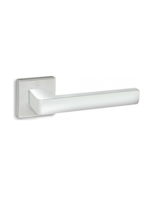 Convex Lever Middle Door with Rosette 1605 Pair...