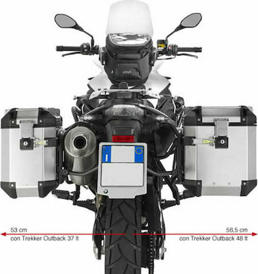 Givi Side Mounts for BMW F 650 GS / F 800 GS for Peugeot Trekker BMW F 650 GS / F 700 GS / F 800 GS 2008-2017