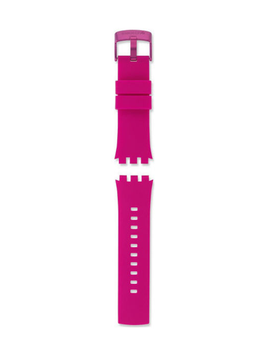 Swatch Curea de cauciuc Roz 28mm