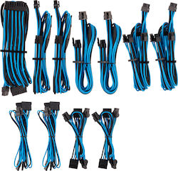 Corsair Premium Individually Sleeved PSU Cables Pro Kit Type 4 Gen 4 0.5m Blue (CP-8920228)