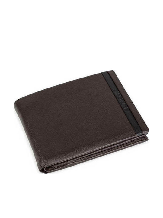 Fetiche Leather Leather Men's Wallet Classic Brown