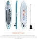 Seaflo Inflatable SUP Board with Length 3.35m