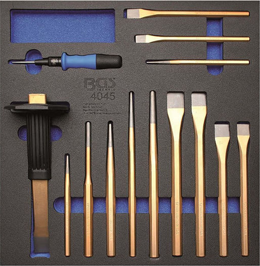BGS Technic Δίσκος Εργαλειοφόρου με 15 Εργαλεία
