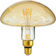 GloboStar LED крушки 6W 200mm за фасунга E27 Топло бяло 500лм Димируем 4бр