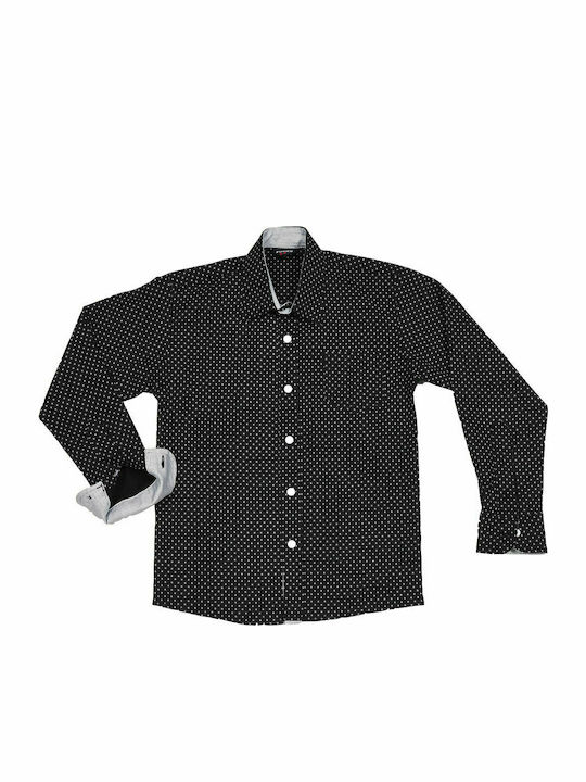 Funky Kids Polka Dot Shirt Black