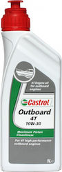 Castrol Outboard 4T 10W30 Συνθετικό Λάδι Σκάφους Λιπαντικό για Εξωλέμβιες Μηχανές 1lt