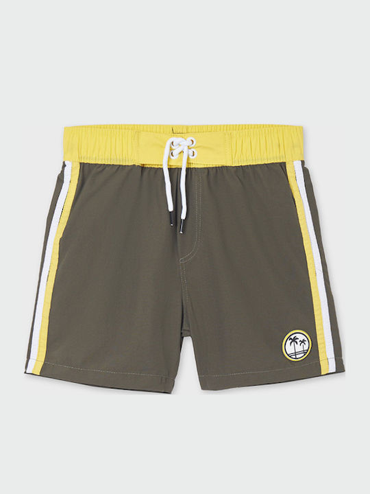 Mayoral Kids Swimwear Swim Shorts Khaki Mayoral Kids Swimwear Swim Shorts Khaki