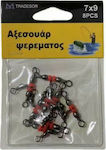 Tradesor Wire Split Ring Fishing 30563