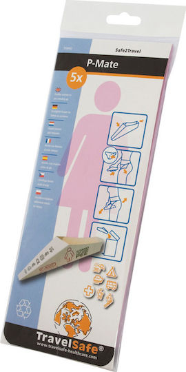 Travelsafe P-Mate Travel Urine Collector Bed Urine Collector 5 Pieces TS62