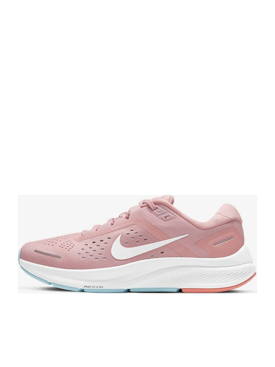 Nike Air Zoom Structure 23 Γυναικεία Αθλητικά Παπούτσια Running Ροζ