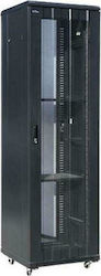 A-LAN SS-42U-600-1000-01-C Рак Стойка С Крака 42U