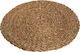 Espiel Round Wicker Placemat Brown 40cm