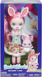 Mattel Bree Bunny & Twist Puppe Verzaubernde Tiere für 4++ Jahre 30cm.