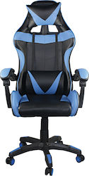Woodwell BF7850 Геймърски стол Кожена Черно/синьо