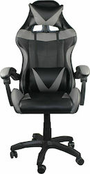 Woodwell BF7850 Fabric Gaming Chair Black / Grey