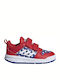 Tensaur Kids Sneakers with Hoop & Loop Closure Red