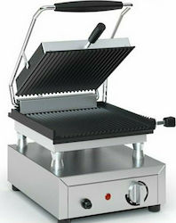 TzeTHan Τ402 Luxury Commercial Sandwich Maker with Cast iron Ribbed Top and Ribbed Bottom 1600W T402