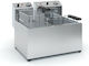 TzeTHan Elektrische Fritteuse Doppel 5.9kW 48x42x38cm Φ1007 230V