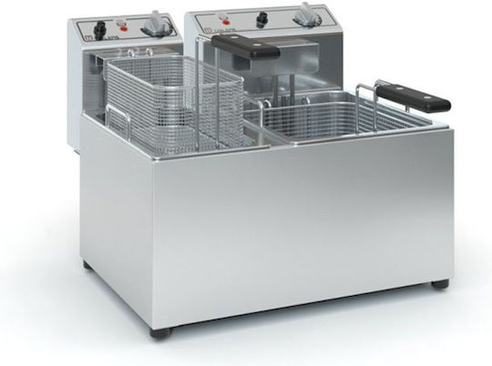 TzeTHan Elektrische Fritteuse Doppel 5.9kW 48x42x38cm Φ1007 230V
