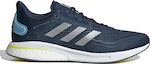 Adidas Supernova + Ανδρικά Αθλητικά Παπούτσια Running Μπλε