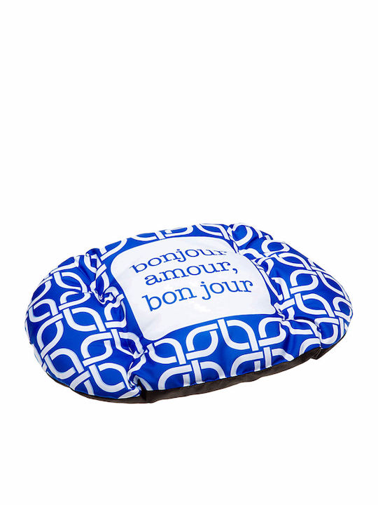 Ferplast Relax C Μαξιλάρι Σκύλου Οβάλ Μπλε 43x30εκ.