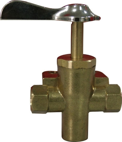 Lalizas Boat Valve Valve for Tank Selection 3-Way 6.5mm