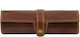 Tuscany Leather TL141620 Δερμάτινη Θήκη για 8 Στυλό σε Καφέ χρώμα