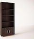 Kids Wooden Bookcase No 12 Black 75x30x180cm