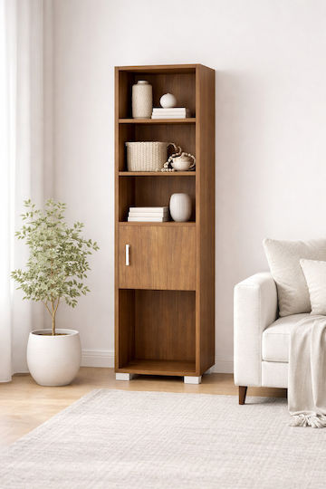 Kids Wooden Bookcase No 13 Brown 40x30x180cm
