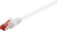 Goobay S/FTP Cat.6 Ethernet Cable 1m White