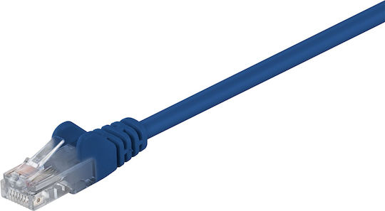 Goobay U/UTP Cat.5e Netzwerkkabel Ethernet 3m Blau