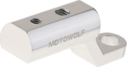 Motowolf Motorradadapter 1Stück Silber