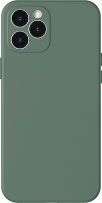 Baseus Liquid Silica Gel Back Cover Silicone Green (iPhone 12 Pro)