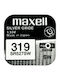 Maxell 319/SR527SW Μπαταρία Silver Oxide Ρολογιών SR64 1.55V 1τμχ