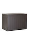 Keter Outdoor Storage Box Garden Box 190lt Brown L78xW43.3xH55cm