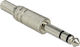 Goobay Βύσμα 6.3mm Jack mono male 10τμχ Ασημί 11037