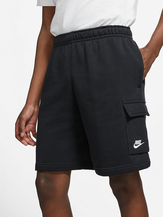 Nike Sportswear Club Ανδρική Βερμούδα Cargo Μαύρη