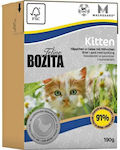 Bozita Feline Wet Food for Kittens In Pouch with Chicken In Jelly Kitten 1pc 190gr