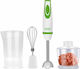 Hoomei Handmixer mit Inox-Stab 300W Weiß